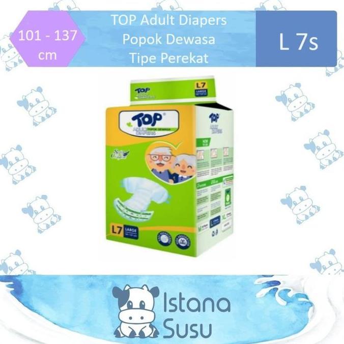 Medclean- Top Adult Diapers Popok Dewasa Tipe Perekat / Celana Size M / L / Xl / Xxl