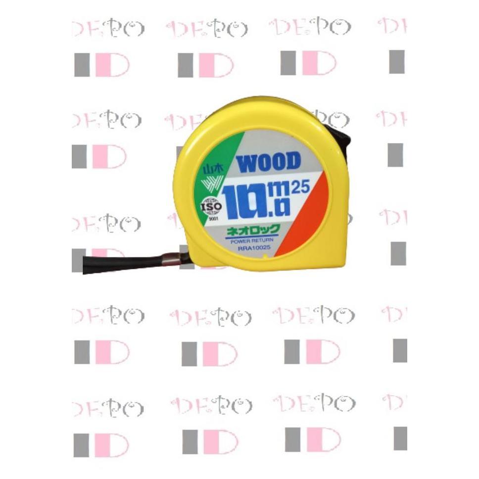 Foxc- Wood Meteran 3M , 5M , 7,5M , 10Meter