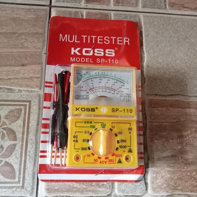 Foxc- Multitester Analog Mini/Avometer Analog/Multitester Kecil