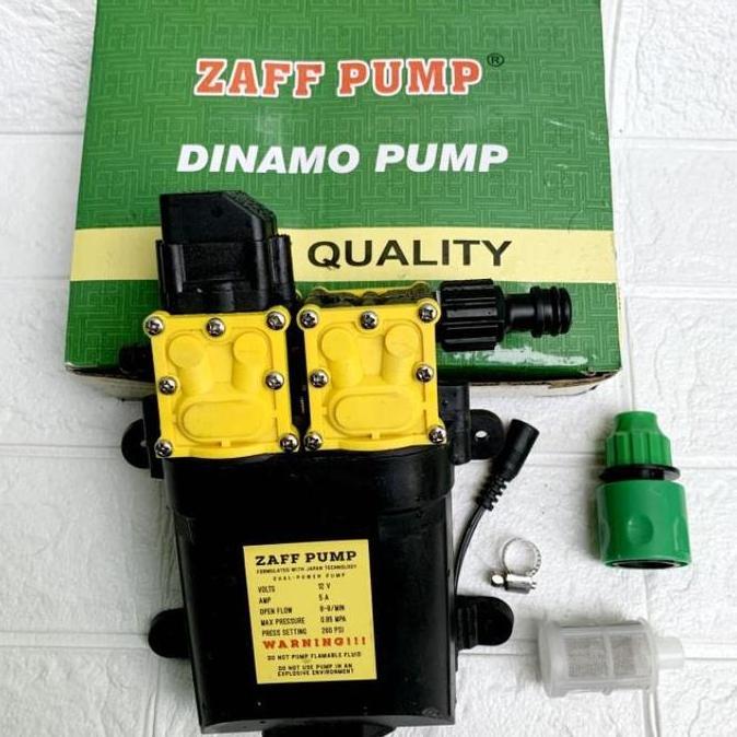 BAGUS pompa air dc 12v double pump steam alat cuci motor