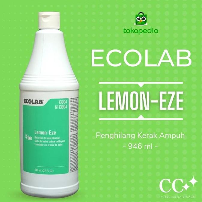 Begafiam - Ecolab Lemon Eze Chemical Penghilang Kerak Air