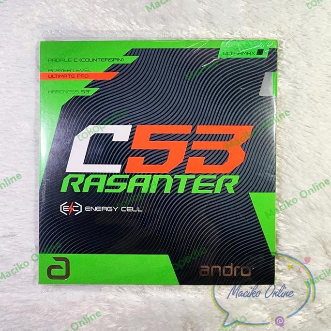 Andro Rasanter C53 ~ Karet Pingpong Andro C53 MAX