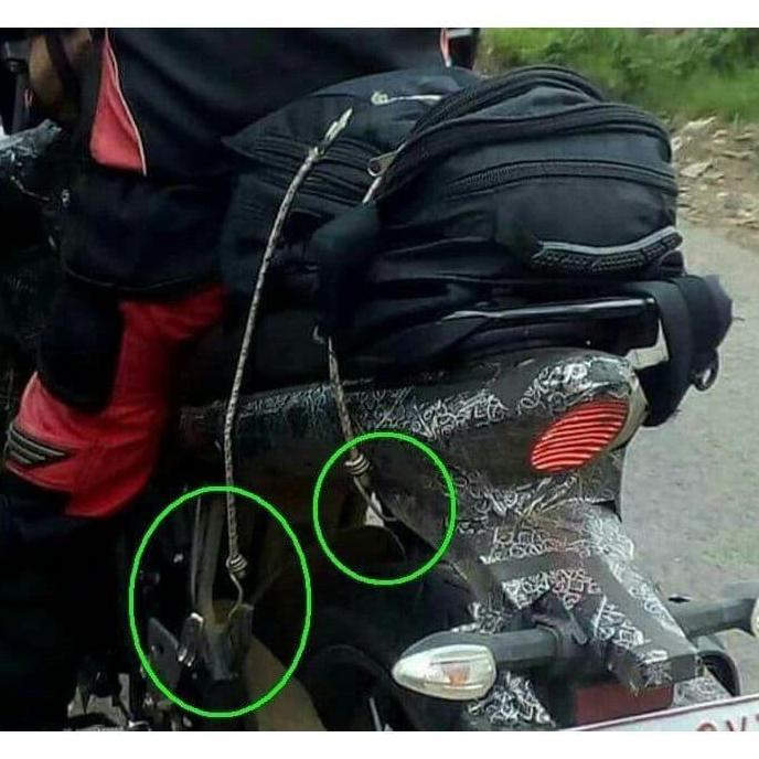 PAKET HEMAT TALI BAGASI KARET ELASTIS PENGIKAT BARANG SEPEDA MOTOR 50CM/PENDEK SETRNGAH METER