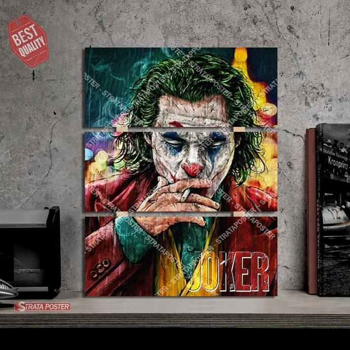 Wfhgx- Poster Joker Hiasan Dinding Kamar Cowok Dekorasi Aesthetic