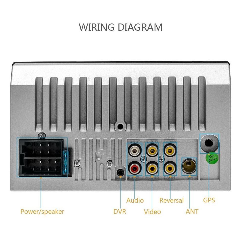 7018B 7010B Head Unit Android Double Din 7 Inch Touch Screen Bluetooth Audio Car Mp3 Mp5 Player Radi