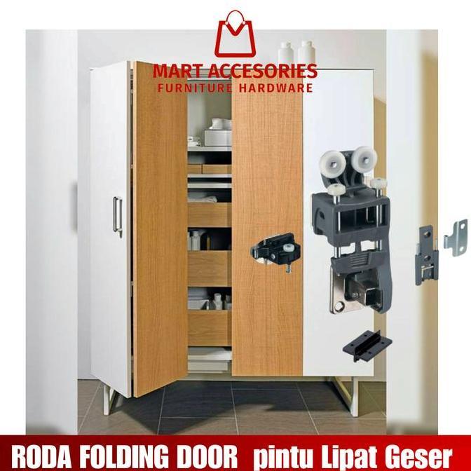 * RODA FOLDING DOOR / PINTU LEMARI LIPAT GESER ''