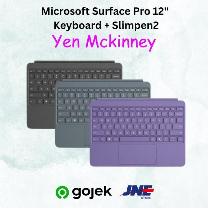 Microsoft Surface Pro 12 Inch Keyboard with Slimpen2