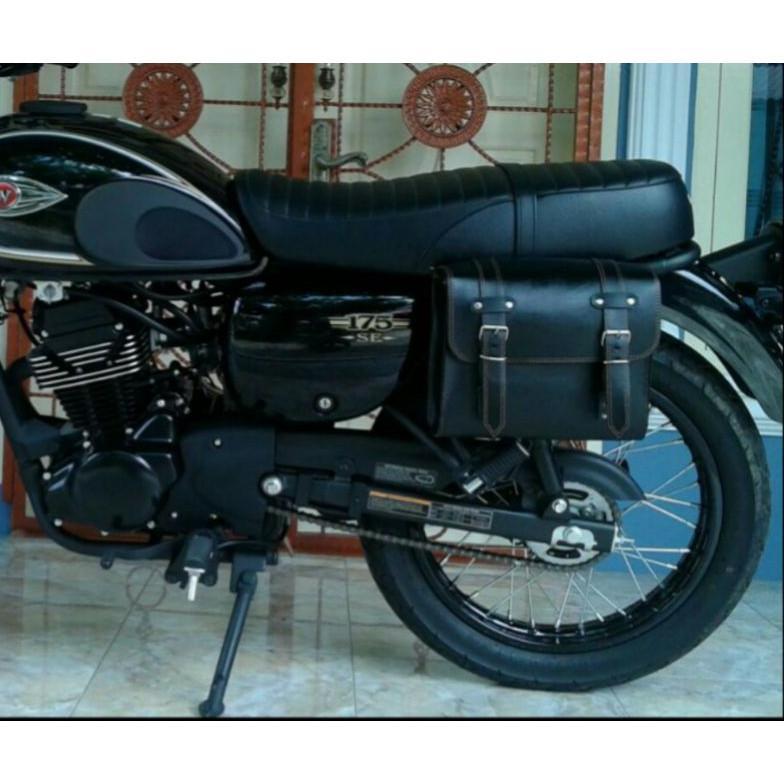 WAJIB PUNYA TAS MOTOR RE ROYAL ENFIELD TAS MOTOR W175 SIDEBAG CUSTOM TAS MOTOR CLASSIC NORTON BSA BM