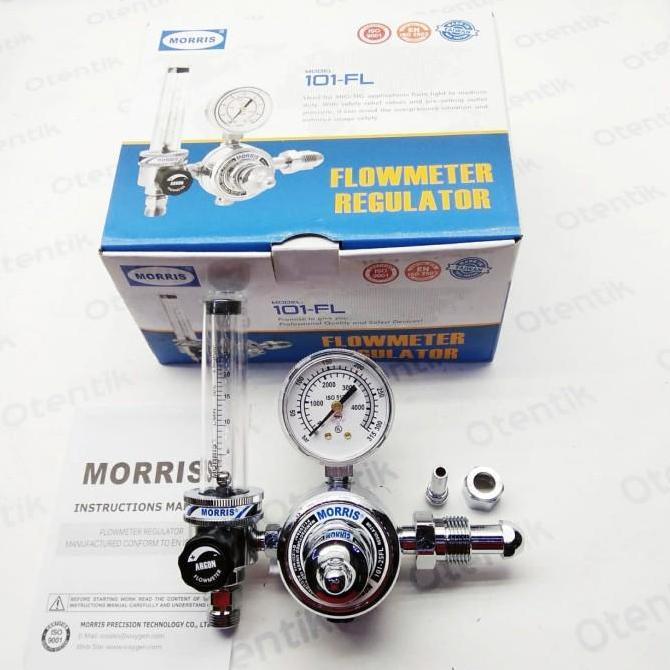 MORRIS REGULATOR ARGON 101-25FL-AR - FLOWMETER REGULATOR 101 FL