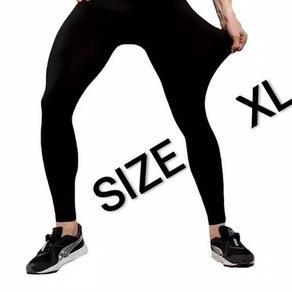 garansi paket setelan baselayer manset leher tinggi legging manset pria dan celana futsal sepeda vol