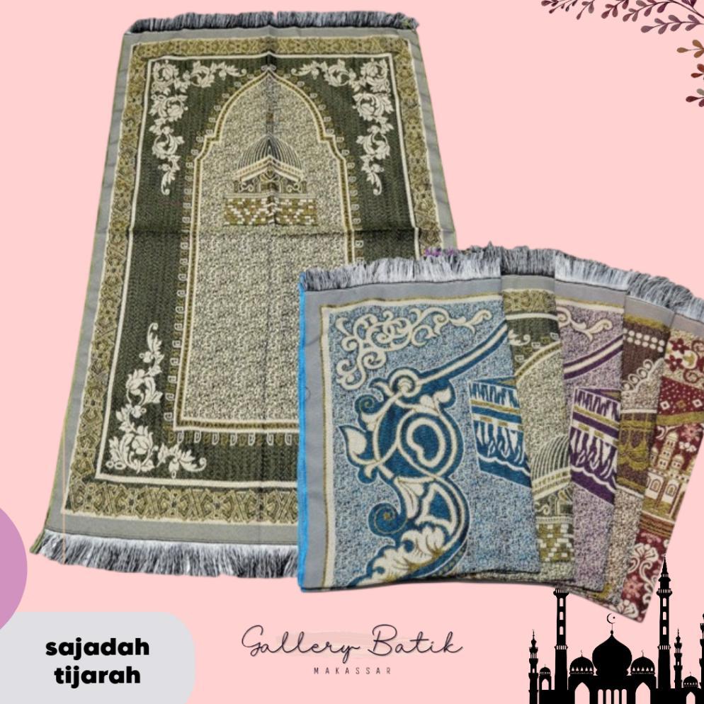 BEST SELLER SAJADAH JUMBO TIJARAH UNTUK SOUVENIR, OLEH-OLEH HAJI DAN UMROH SAJADAH TRAVEL MAKASSAR [