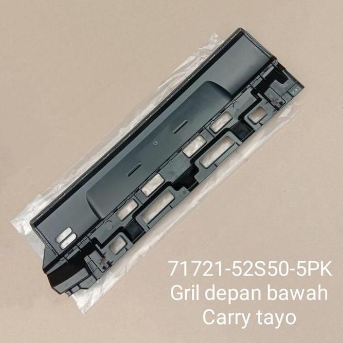 RELAXY Gril Grille Grill Radiator Bemper Bawah Depan Suzuki New Carry Tayo 2021-Up 71721-52S50-5PK