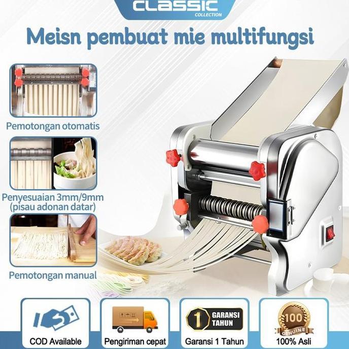 PILOPY 550W mesin mie listrik / gilingan mie listrik otomatis / mesin pembuat mie / mesin giling