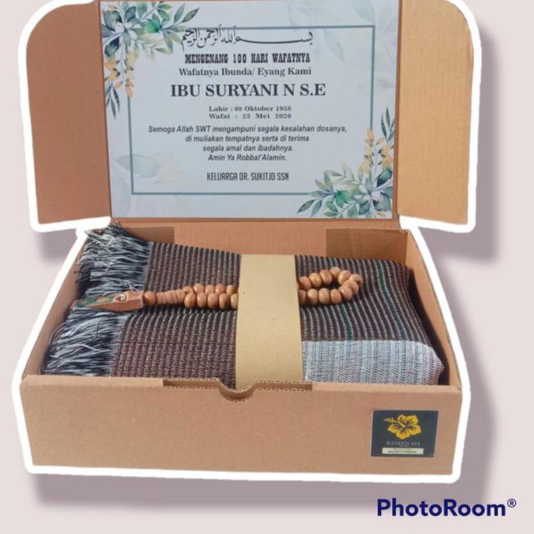 BEST SELLER SAJADAH SOVENIR SAJADAH HAMPERS TAHLILAN SOVENIR ORANG WAFAT SOVENIR OLEH OLEH HAJI SOUV