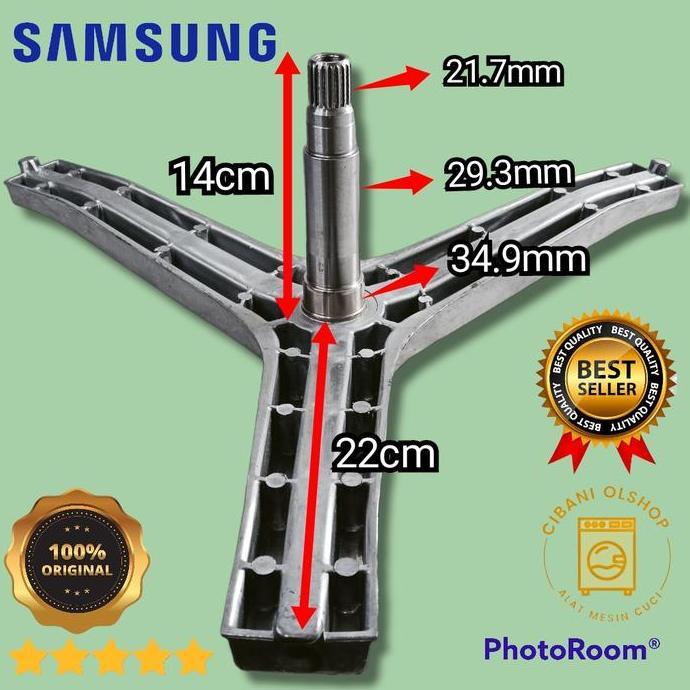 Spider Segitiga Baling Baling Mesin Cuci Samsung 8Kg Inverter Wf 0854