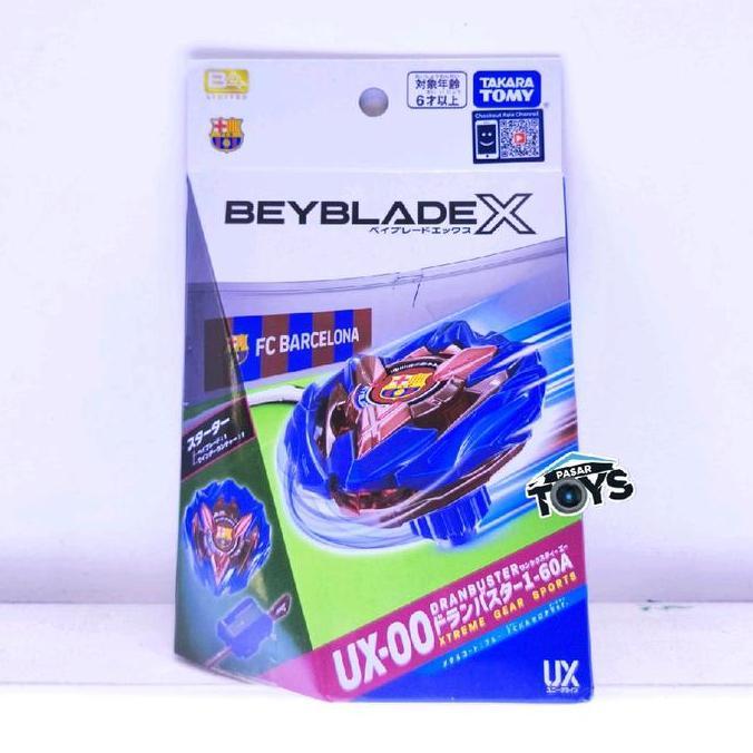 BeybladeX Beyblade X Starter Dran Buster 1-60A (Metal Coat: Blue FC Barcelona Ver.) UX-00 Takara Tom