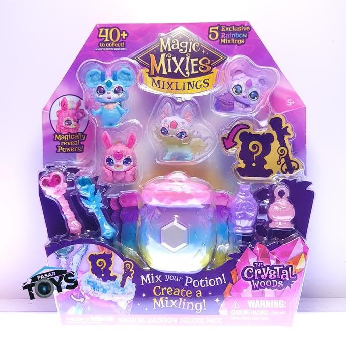 Magic Mixies Mixlings Magical Rainbow Deluxe Pack