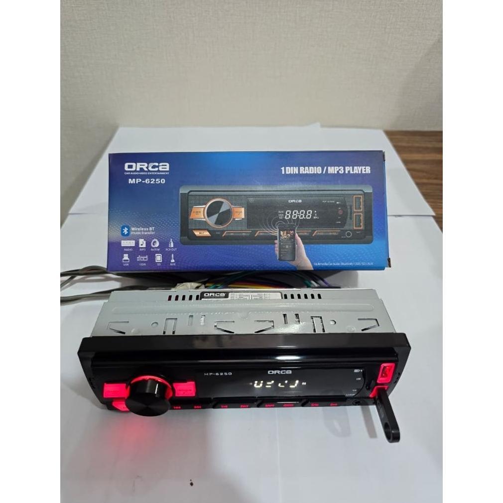 Single Din Orca Mp3 Bluetooth Tape Head Unit Mobil Univesal