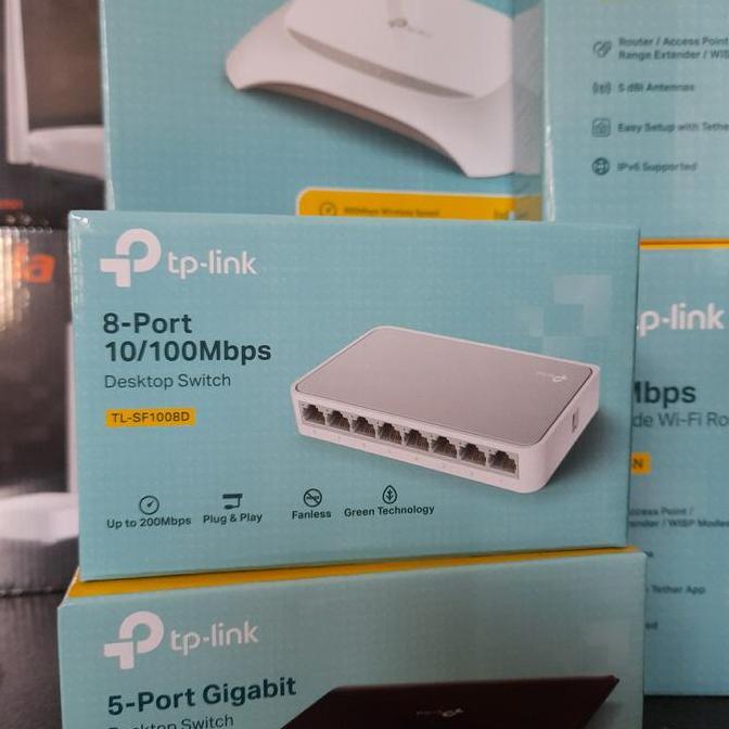 switch hub 8 port tp link 1008d