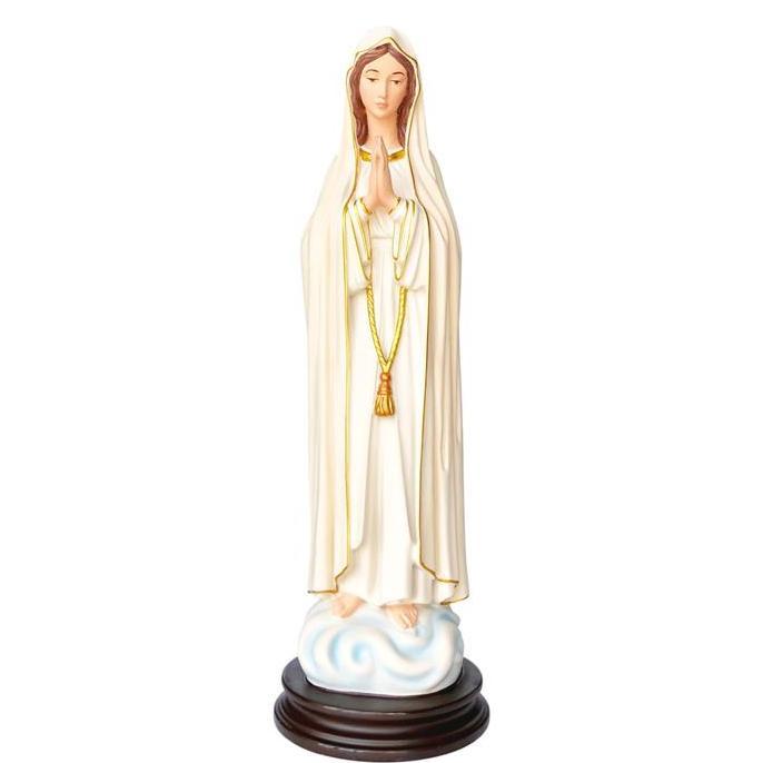 // PATUNG MARIA FATIMA 40CM RESIN PACKING ORIGINAL //