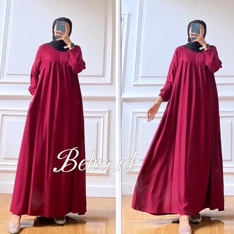 Grade Ori Fuji Dress// Nagita Dress  Dress Rayon Twill Ld 150,140,130,120 Rayon Twill Gamis Muslim J