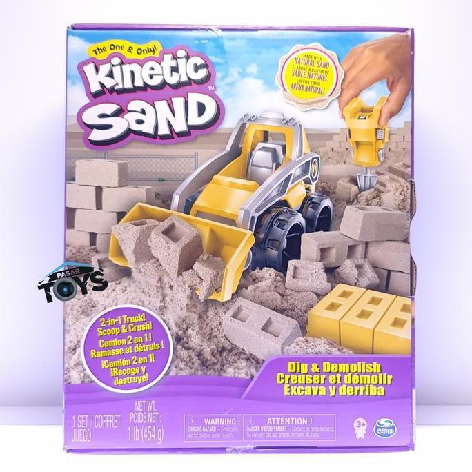 Kinetic Sand Dig & Demolish Truck Playset
