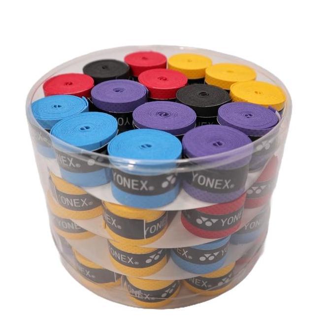 Grip Karet Bton Tangkis Yonex 1 Toples Raket Tangkis Bton Yonex 1 Toples Isi 60 Raet Grip Karet 1 To