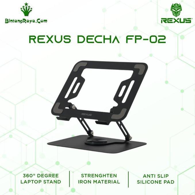 LAPTOP STAND REXUS DECHA FP02/STAND LAPTOP NOTEBOOK FP-02 360 ROTATION