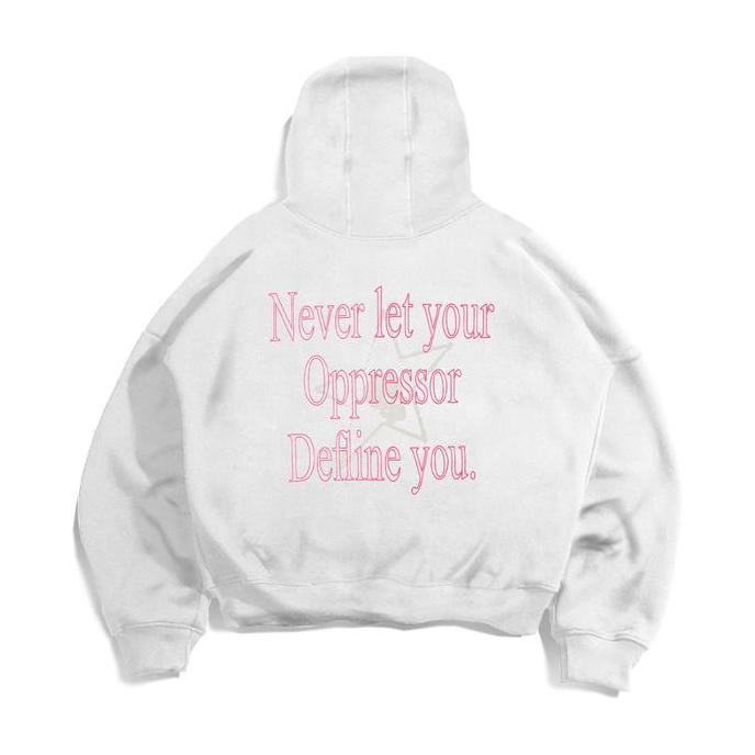 Zip Hoodie Boxy oversize Fillingstreet - Ziiggy White