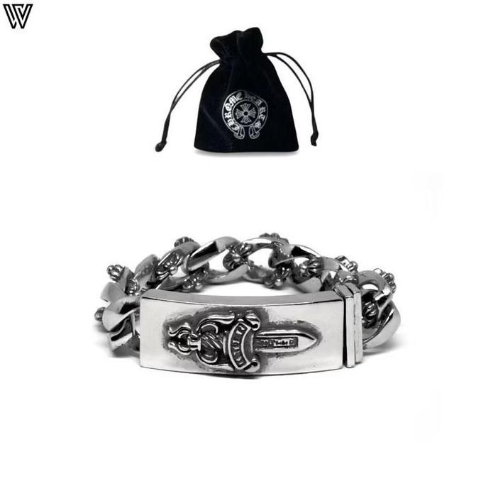 Chrome Hearts Dagger ID Bracelet