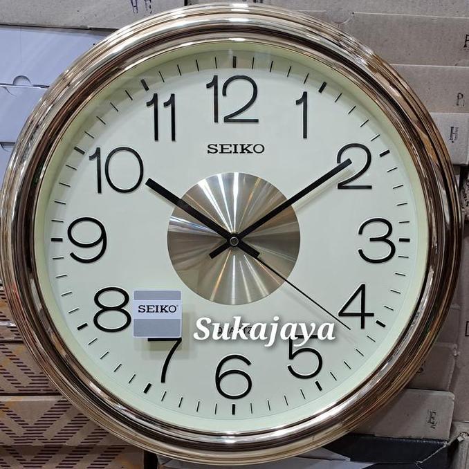 OK JAM SEIKO BESAR / JUMBO 40CM GOLD ''