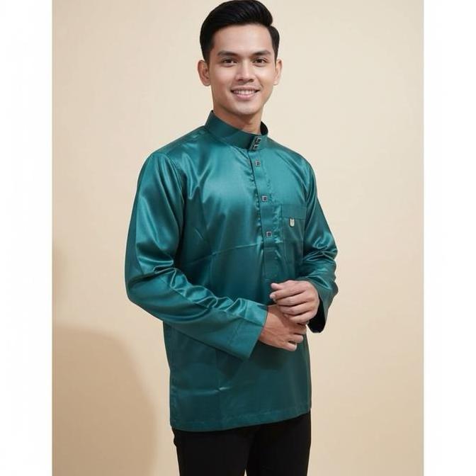 Koko Melayu Koko Saudi Koko Sultan Bahan Poliester Haromain By Alfiyyah baju pria terlaris