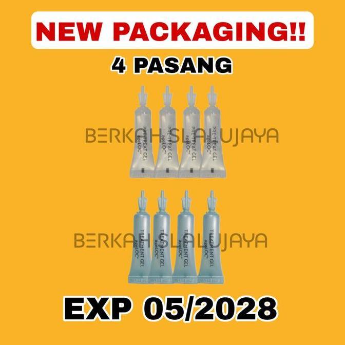 NDALISUMAN - SERUM CURAH GALVANIC SPA FACIAL GELS 4 PASANG