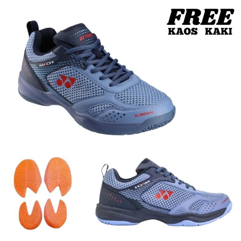 NEW DEALS Mach Badminton Shoes TruCushion TruShape SEPATU BADMINTON MACH PRODUK LOKAL KEKINIAN Sepat