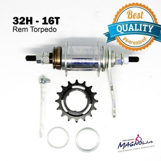Promo Rem Torpedo Sepeda Fixie / BMX - Merk United - 32 H - 36 H Diskon