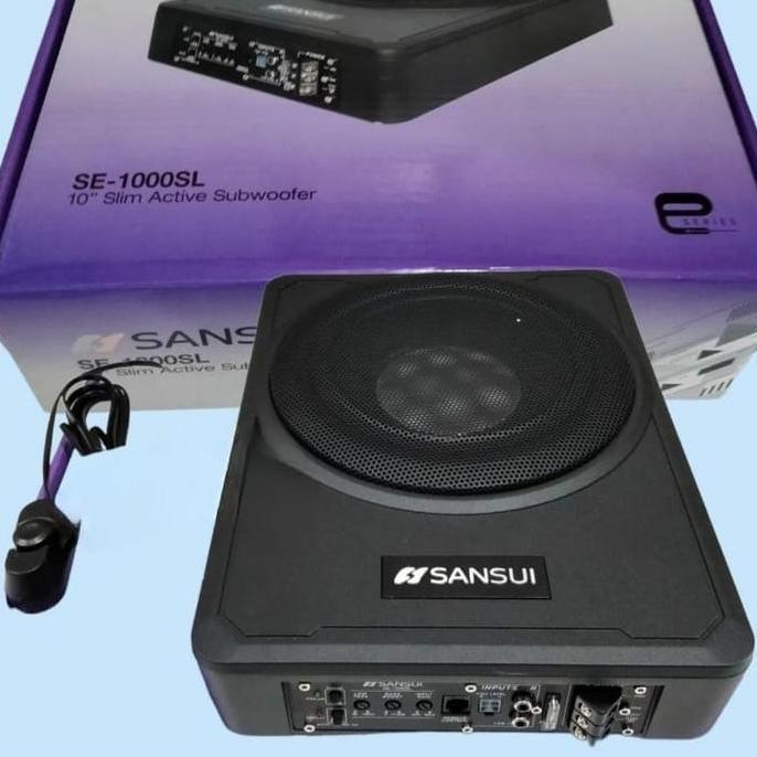 Promo sansui subwoofer aktif 10 inch subwoofer kolong jok SANSUI 10inch Diskon