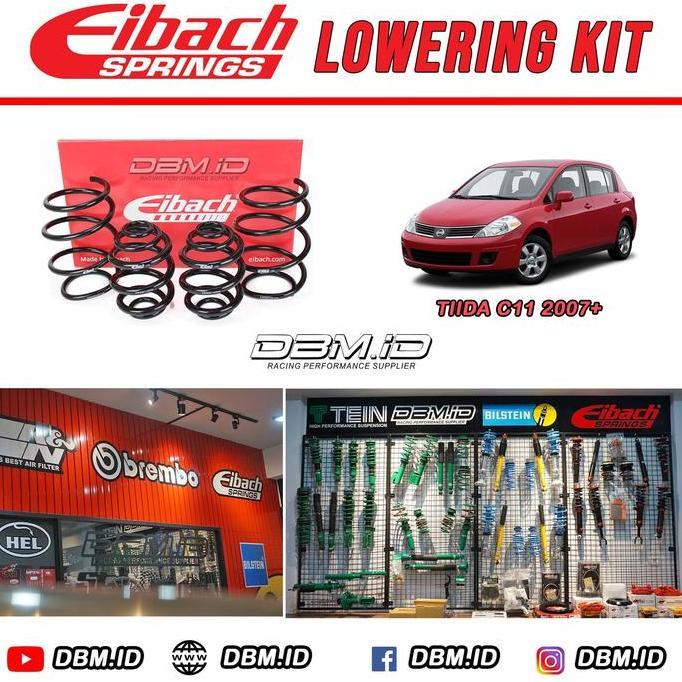 Promo Per Eibach Prokit Nissan Tiida (C11),Latio ,Grand Livina,LivIna 2007On Diskon