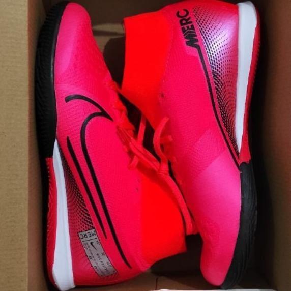HOT Sepatu Futsal Mercurial Superfly7 Elite Laser Crimson ic