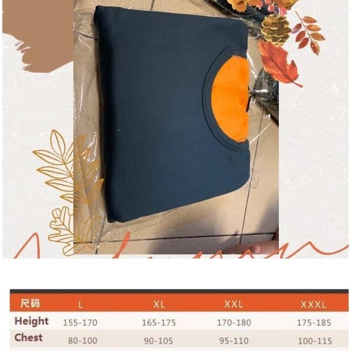 Lansungkirim- 1 Set Pakaian Dalam Long John Big Size Heattech Long Jhon Size Besar Longjohn Extra Pl