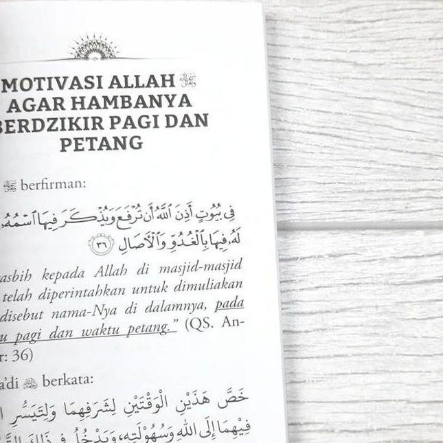 Buku Fiqih Dzikir Pagi Petang | Ustadz Firanda Andirja murah