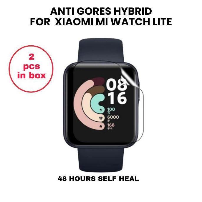 HYBRID SCREEN PROTECTOR FOR XIAOMI MI WATCH LITE  - xiaomi redmi watch lite