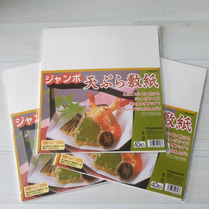 Iyakok- Kertas Penyerap Minyak Goreng Masak Tempura Oil Absorb Paper Jepang