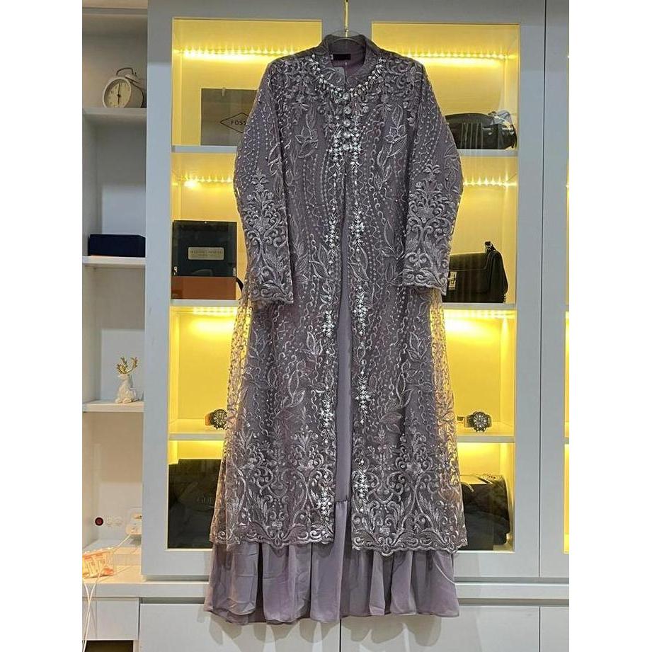 Sekarangaja- Gamis Andari / Gamis Pesta / Gamis Modern / Gamis Terbaru Gamis Alika Design 2025