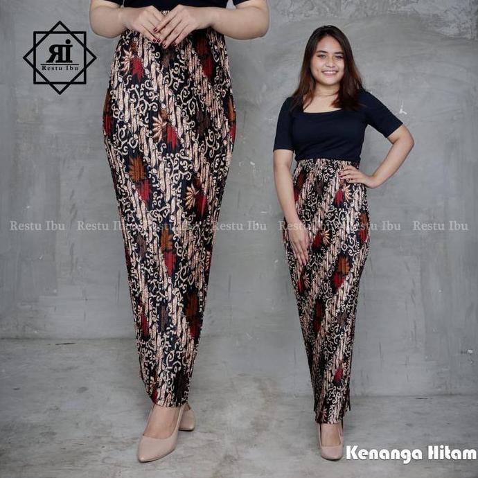 DB282 - ROK PLISKET BATIK / ROK PLISKET / BAWAHAN KEBAYA / ROK KEBAYA / ROK WISUDA/ ROK SPAN BATIK P