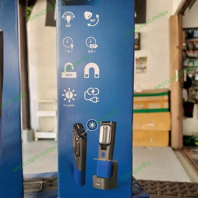 Ready stock Senter LED Philips RCH31UV Work Light Senter UV