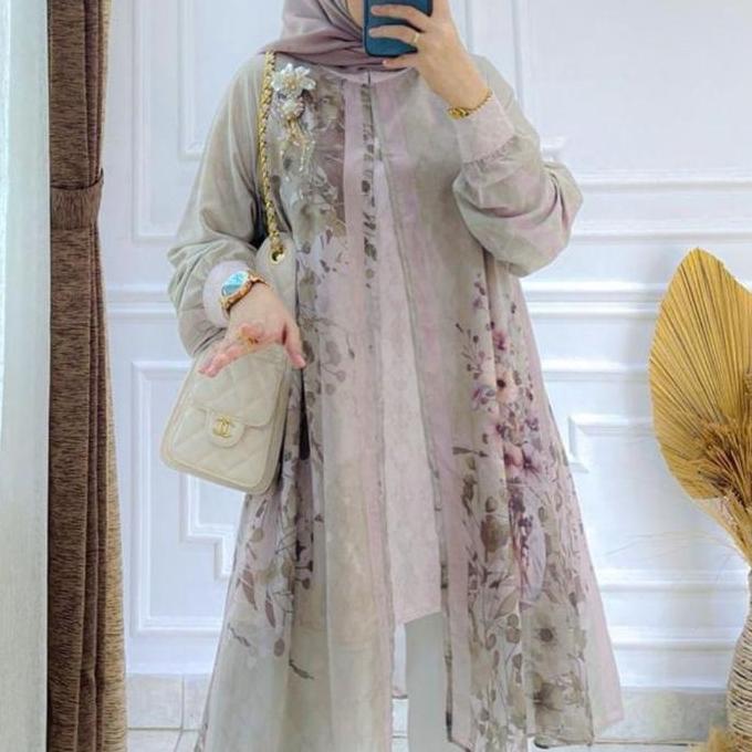 Grosir Anggun Tunik By Hmf Luxury Premium