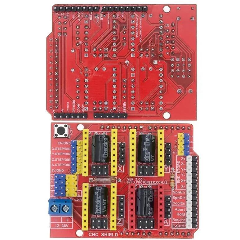 CNC Shield V3.0 Expansion Board A4988 Driver Board V3 Engraver Shield 3D Printer CNC for arduno CNC 