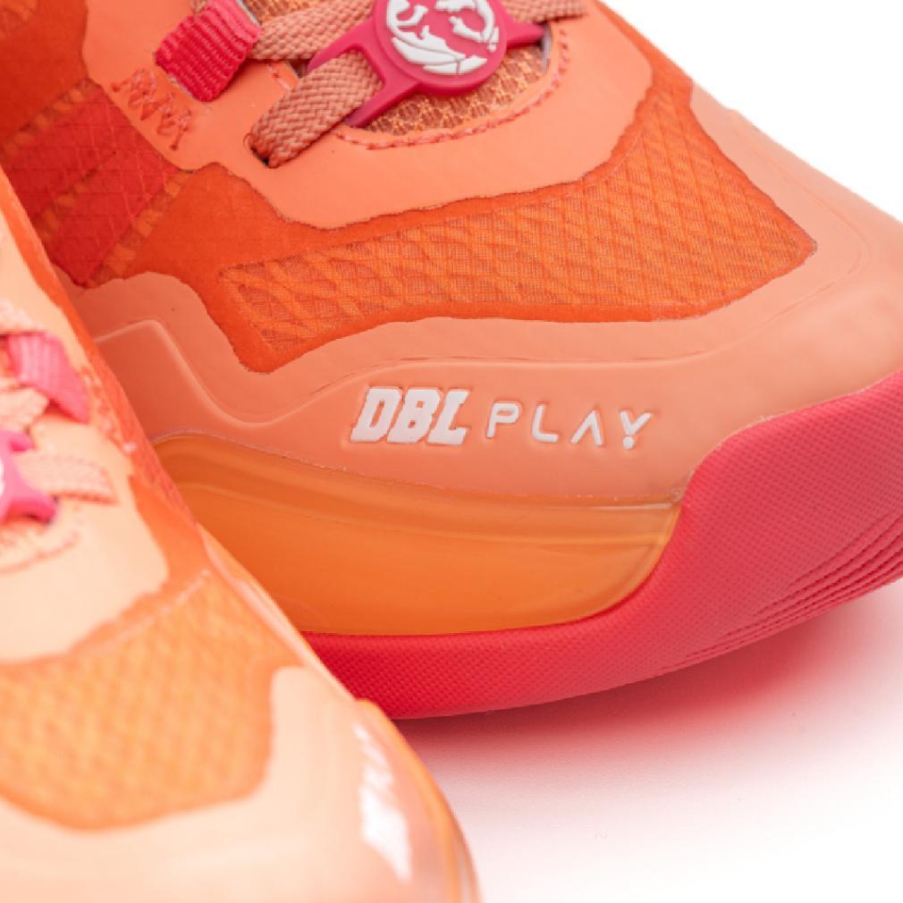 Discount AZA DBL Play Circus Basketball Shoes - Sepatu Basket & Olahraga Pria Wanita - Coral Apricot
