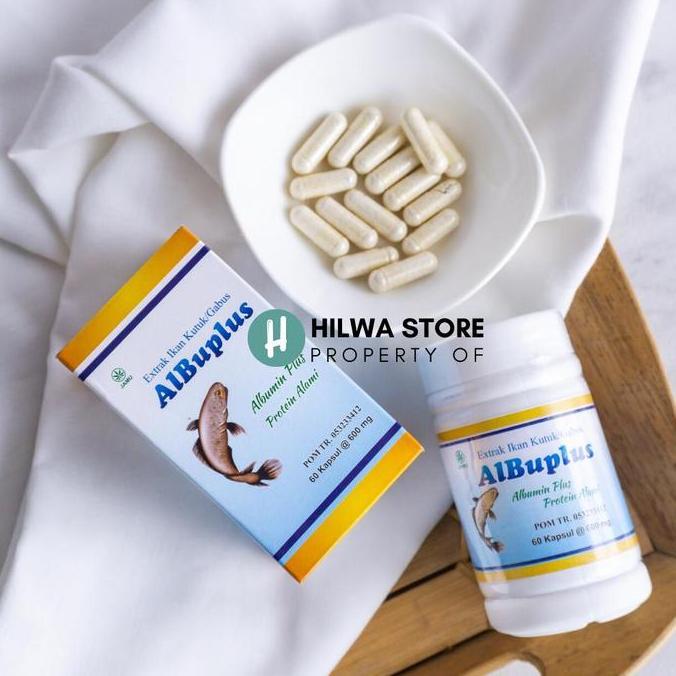 Full- Albuplus Gabus Ikan Kutuk Serbuk Kolagen Ekstrak Albumin
