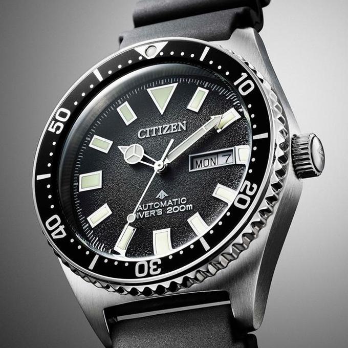 Ready Citizen NY0120-01E Promaster Marine Automatic Diver Black Dial